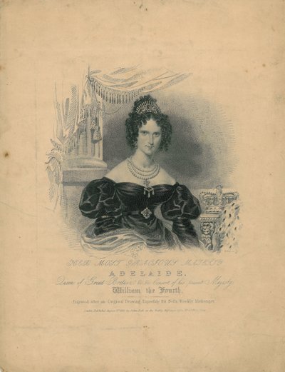 Queen Adelaide by William Wolfe Alais